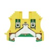 Weidmuller WPE2.5 PE Terminal Block, Screw Connection, 2.5mm², 500V, 300A, Green/Yellow
