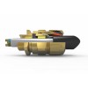 Hawke 501/453 RAC O Brass Cable Gland Kit, M20²