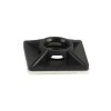 Cable Tie Base, Black, 19mm