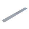 Cable Tray Straight Cover Closed, 100mm, Stainless Steel, 3m