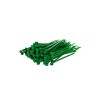 Partex HFC Cable Tie, 100 x 2.5mm, Nylon, Green