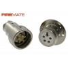 Hawke Fire Mate Connector Receptacle, Brass