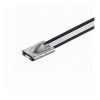 Panduit MLTC2H-LP316 Selectively Coated Cable Tie, 201mm, 316 Stainless Steel