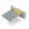 Cable Tray End Plate, 100mm x 50mm, HDG