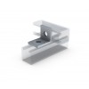 Channel Perpendicular Right 1x1, Stainless Steel - Quickfit Version