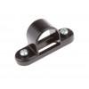 Saddle Clip, PVC, Black, 20mm