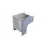 Cable Trunking 90° External Bend, 1 Comp, 100 x 100mm, Galv