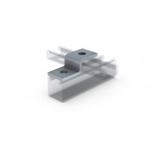 Channel Shallow 'Z' Shaped Bracket, Stainless Steel - Quickfit Version