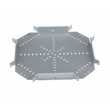 Cable Tray Four Ways, 225mm x 150mm, Stainless Steel
