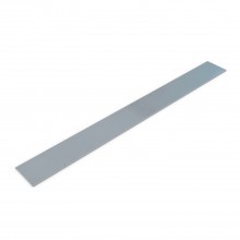 Cable Tray Straight Cover Closed, 225mm, Stainless Steel, 3m