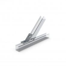 Channel 4 Hole Obtuse Angle Bracket, Stainless Steel - Quickfit Version