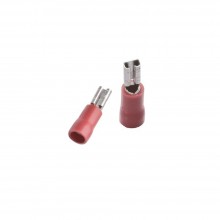 Pre-Insulated Push-On Terminal, Red, 2.8 x 0.8mm