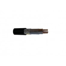 TKF MarineLine YOZp 0.6/1kv Low Voltage Armoured Power Cable, 3G 1.5mm², Black