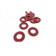 Fibre Washer, Red, 32mm