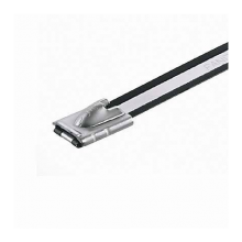 Panduit MLTC2H-LP316 Selectively Coated Cable Tie, 201mm, 316 Stainless Steel, PCK 50