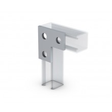 Channel 'L' Shaped Bracket, Stainless Steel - Quickfit Version