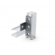 Channel 90° Angle Tee Bracket, Stainless Steel