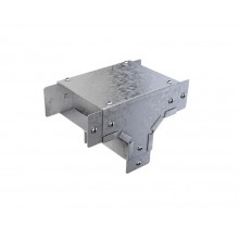 Cable Trunking Ext. Lid Tee, 1 Comp, 300 x 150mm, Galv