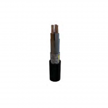 TKF MarineLine YOZp 0.6/1kv Low Voltage Armoured Power Cable, 4G 2.5mm², Black